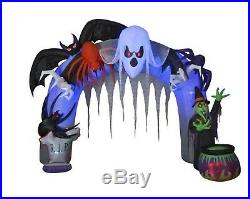 Pre-Order 14 Ft HALLOWEEN ARCHWAY LIGHT SHOW Airblown Yard Inflatable