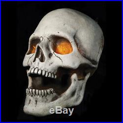 Preorder =halloween Giant Flickering Lite Skull Haunted House Horror Prop Decor