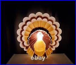 Pristine! Don Featherstone Thanksgiving Turkey Plastic Blow Mold Union Products