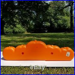 Pumpkin Line Happy Halloween Blow Mold Don Featherstone Union Products Retro