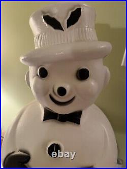 RARE 1960s 19 Beco Snowman Blow Mold