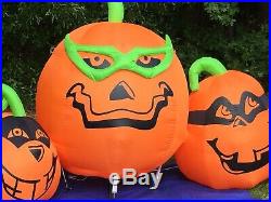 RARE 2006 GEMMY COLOSSAL OVER 12' Lighted Halloween Pumpkin Inflatable Airblown