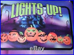 RARE 2006 GEMMY COLOSSAL OVER 12' Lighted Halloween Pumpkin Inflatable Airblown