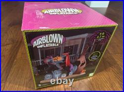 RARE 2014 NIB Gemmy 9FT Headless Horseman Airblown Inflatable Halloween