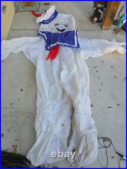 RARE 8.5' Tall Inflatable Ghostbusters Stay Puft Marshmallow Man Halloween