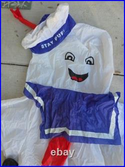 RARE 8.5' Tall Inflatable Ghostbusters Stay Puft Marshmallow Man Halloween