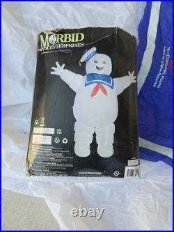 RARE 8.5' Tall Inflatable Ghostbusters Stay Puft Marshmallow Man Halloween