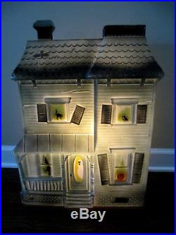 RARE Don Featherstone Haunted House Lighted Blow Mold
