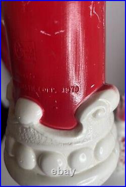 RARE Empire flame Blow Mold 39 Lamp Post Street Light 1969 14 Candles 1970