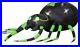 RARE Gemmy 7ft Animated Airblown Green Spider with Turning Head Yard Inflatable