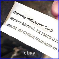 RARE Gemmy Halloween Airblown Inflatable Rotating 6 ft Haunted House Lights READ