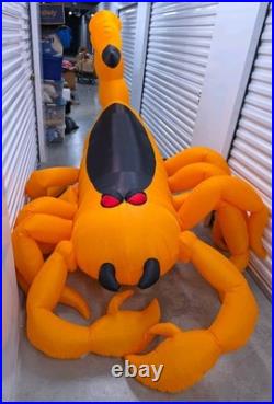 RARE! Gemmy Prototype Halloween Scorpion Orange 20283-00 UNRELEASED 2007