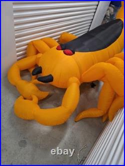 RARE! Gemmy Prototype Halloween Scorpion Orange 20283-00 UNRELEASED 2007