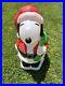 RARE Santa’s Best 32 Snoopy Blow Mold Peanuts Santa Suit Christmas Yard WORKS