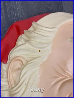 RARE VINTAGE GOODMAN 24 1958 SANTA FACE LIGHT UP Damaged