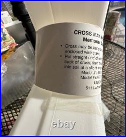 RARE VINTAGE Union Products Cross Blow Mold #6992 Electric Lighted Decoratio