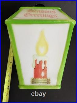 RARE VTG 1973 Christmas Blow Mold Hanging Lantern Empire Carolina Enterprises