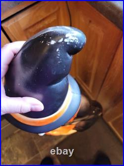 RARE Vintage 1997 Grand Venture Blow Mold Witch Halloween 40 tall Made in USA