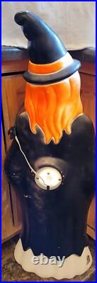 RARE Vintage 1997 Grand Venture Blow Mold Witch Halloween 40 tall Made in USA