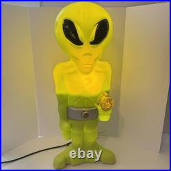 RARE Vintage Blow Mold ALIEN 36 Halloween General Foam Plastics Tested
