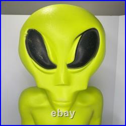 RARE Vintage Blow Mold ALIEN 36 Halloween General Foam Plastics Tested