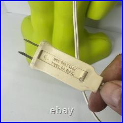 RARE Vintage Blow Mold ALIEN 36 Halloween General Foam Plastics Tested