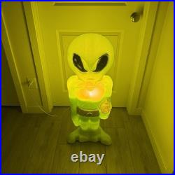 RARE Vintage Blow Mold ALIEN 36 Halloween General Foam Plastics Tested