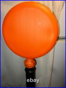 RARE Vtg 1991 Union Halloween Witch Lighted Blow Mold Lollipop Lamp Post MINT