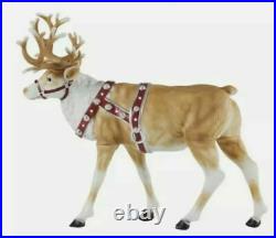 REINDEER Blow Mold LED Light LED 4 1/2 FT Christmas Outdoor Decorations Holiday