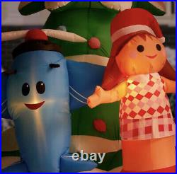 RUDOLPH'S ISLAND OF MISFIT TOYS Airblown Yard Inflatable Gemmy Blowup 9.5