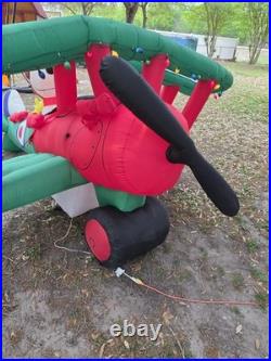 Rare 12ft Snoopy And Woodstock Airplane Inflatable PLEASE READ