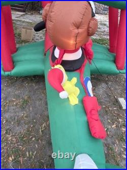 Rare 12ft Snoopy And Woodstock Airplane Inflatable PLEASE READ