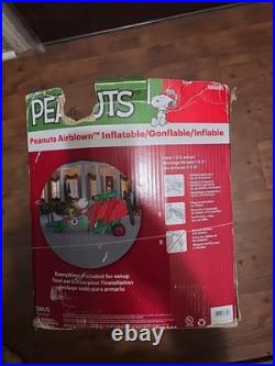 Rare 12ft Snoopy And Woodstock Airplane Inflatable PLEASE READ