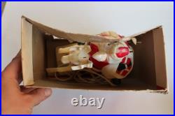 Rare 1950's Paramount Hi-Ho Santa Claus Blow Mold Light with Box, No. 93B (Works)