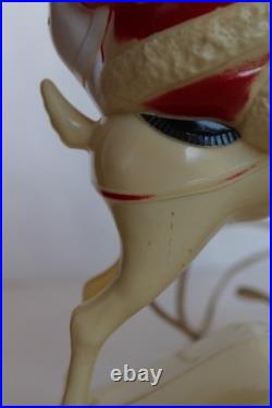 Rare 1950's Paramount Hi-Ho Santa Claus Blow Mold Light with Box, No. 93B (Works)