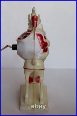 Rare 1950's Paramount Hi-Ho Santa Claus Blow Mold Light with Box, No. 93B (Works)