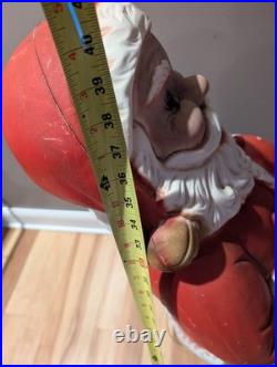 Rare Beco Motorized Motion Santa Christmas Mechanical Vintage Blow Mold Rare Beco Motorized Motion Santa Christmas Mechanical Vintage Blow Mold