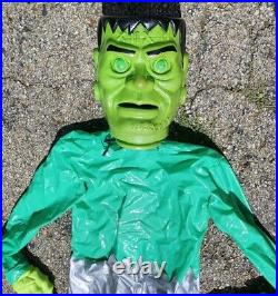 Rare Fun World 6 Foot Motion Activated Monster Frankenstein Halloween Decor READ