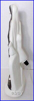 Rare General Foam Skeleton Grave Blow Mold 14 Halloween Grim Reaper Tombstone