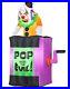 Rare HTF Gemmy 2013 4.5 ft Animated Jack-In-The-Box Spirit Halloween Inflatable