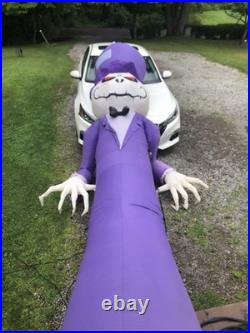 Rare Halloween Inflatable 16ft Purple Reaper Read Description