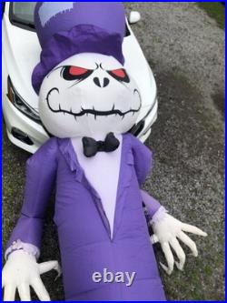 Rare Halloween Inflatable 16ft Purple Reaper Read Description