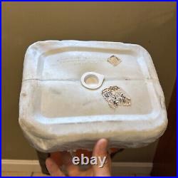 Rare VTG Don Featherstone Blow Mold Halloween Skeleton with Top Hat Has WEAR READ