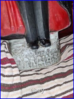 Rare Vintage Dracula 42 Blow Mold, Don Featherstone Bela Lugosi Halloween USA