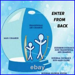 SALE! Best Giant Inflatable Snow Globe with Artificial Snowflakes & Snowballs
