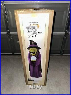 SOLD OUT! VERY TALL 3 FEET TALL Witch Halloween Blow Mold Spooky HTF 2024