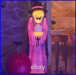 SOLD OUT! VERY TALL 3 FEET TALL Witch Halloween Blow Mold Spooky HTF 2024