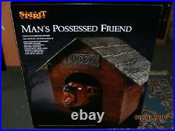 SPIRIT HALLOWEEN Man's Possessed Friend Bubba Animated Lighted Prop (NEW)