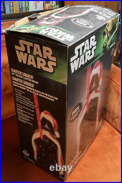 STAR Wars 28 Darth Vader Outdoor Indoor Lighted Holiday Decor Disney Rare