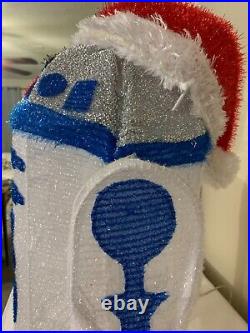 STAR Wars 30 R2-D2 Outdoor Indoor Lighted Holiday Décor Disney